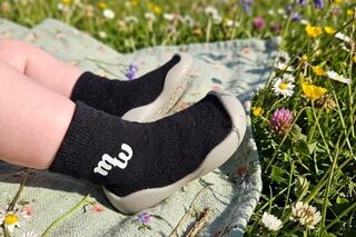 Black Sock Shoes